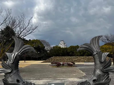 Himeji Castle View from Keep